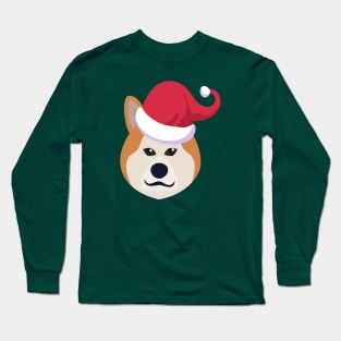 Funny Akita Inu Dog Christmas 2020 Dog Lover Christmas Long Sleeve T-Shirt